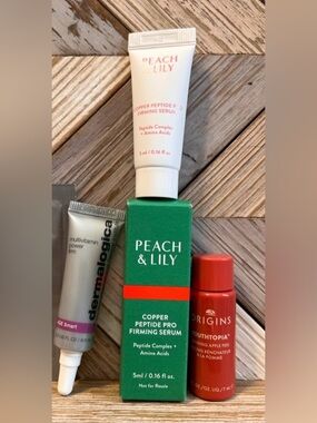 Dermalogica, Peach & Lily, Origins serum bundle